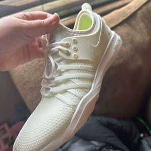 Nike white shoes